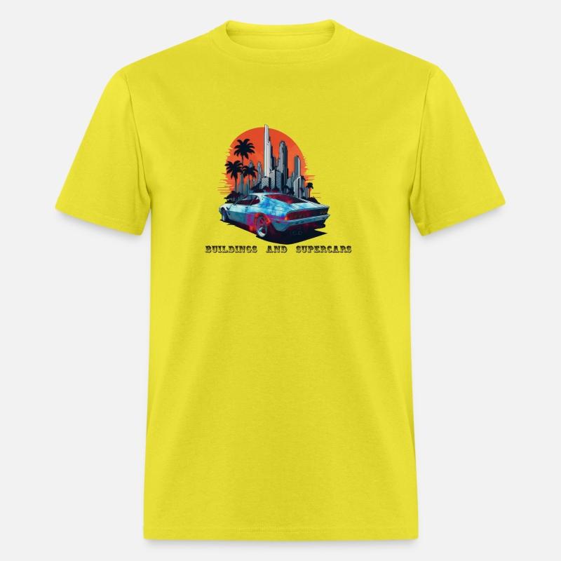 buildings and supercars