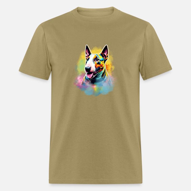 Bull Terrier Colorful Cloud