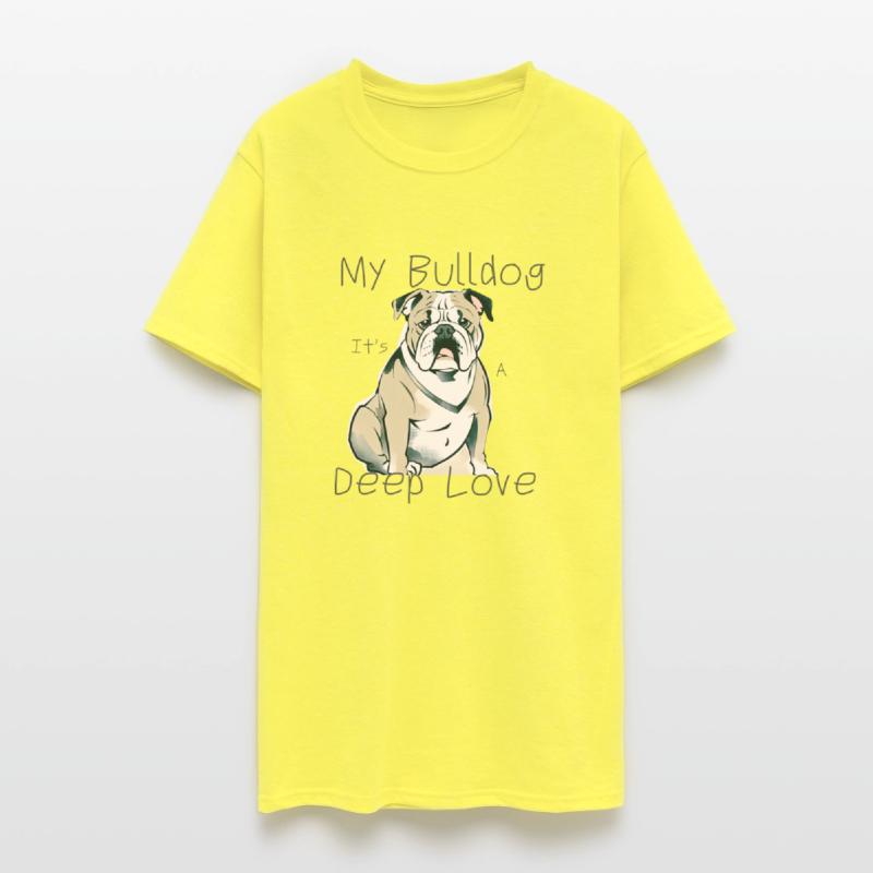 Bulldog it is a deep love