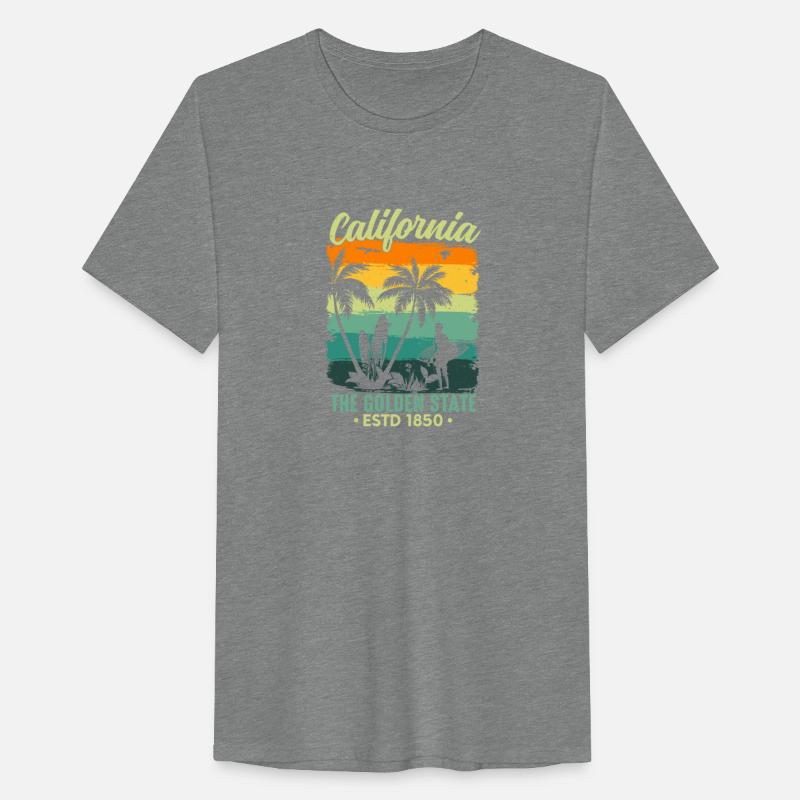 California Golden State Summer Surfing Paradise