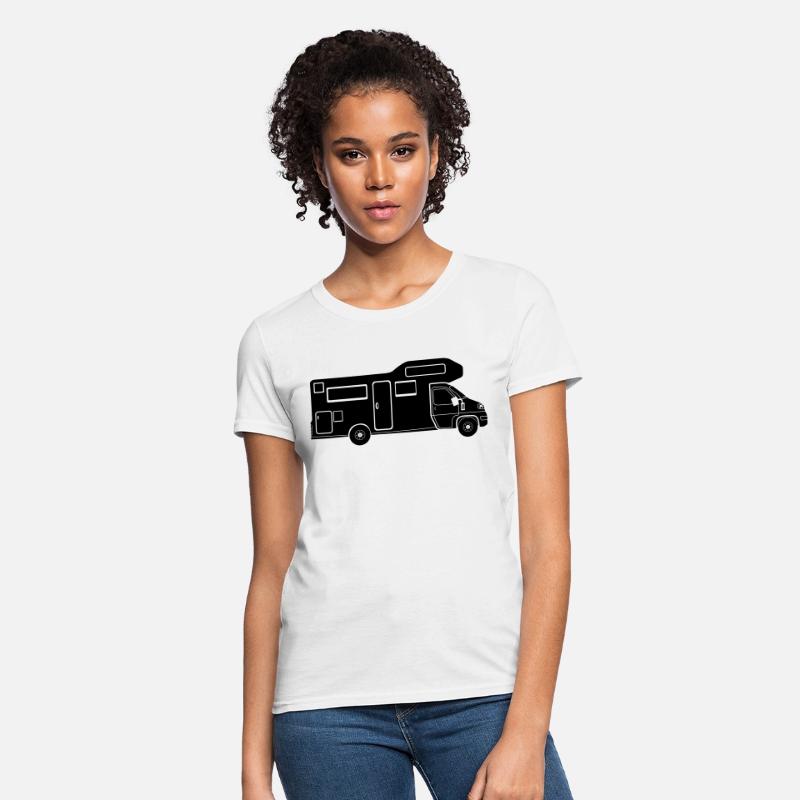 Camper Outline Customizable Travel