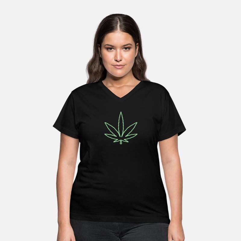 Cannabisleaf neon