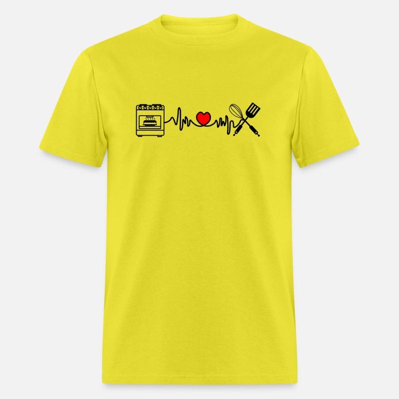 Cardio heart beat kitchen with red heart