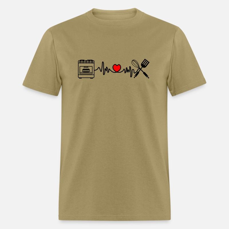 Cardio heart beat kitchen with red heart