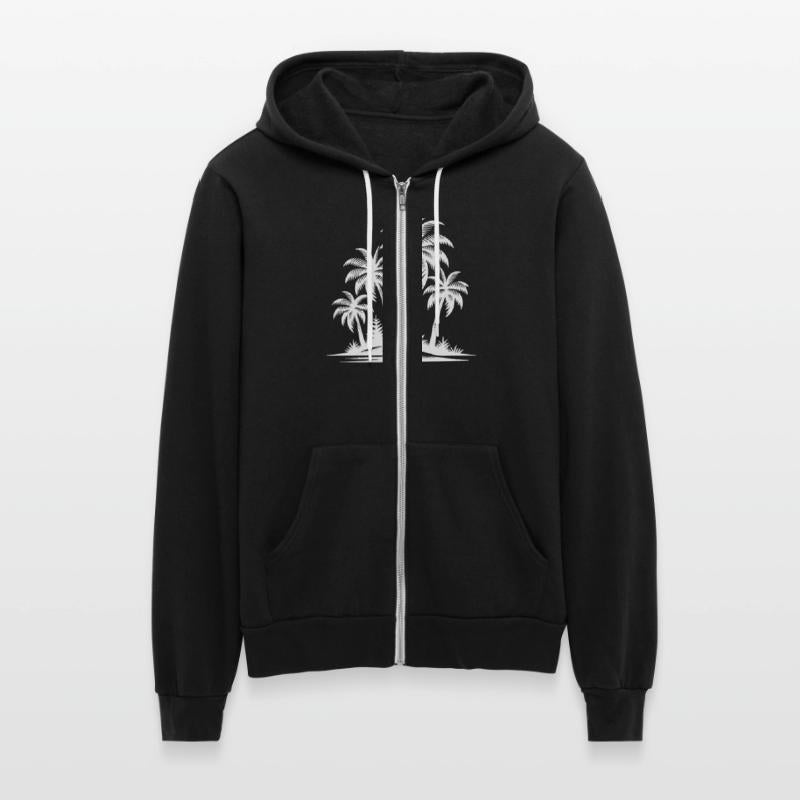 Caribbean Islands And Palm Trees