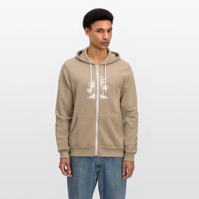 Caribbean Islands And Palm Trees