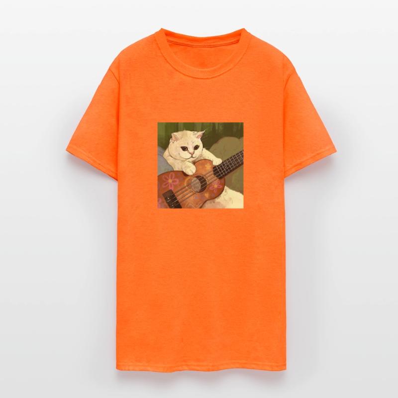 Cat Guitar Player Meme Guitarist Kitty Funny Music