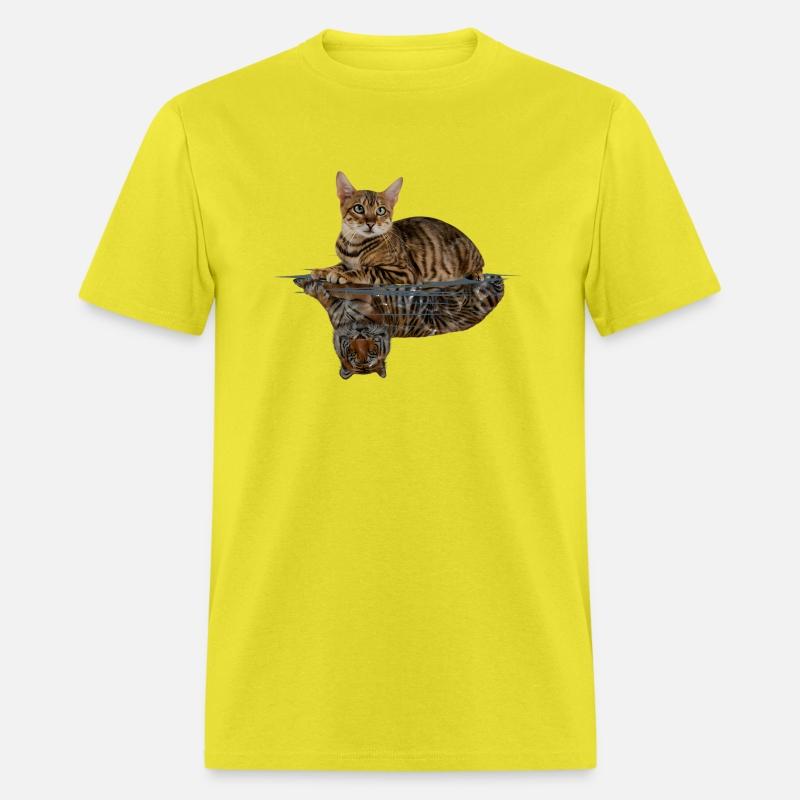 Cat Looking in the Mirror