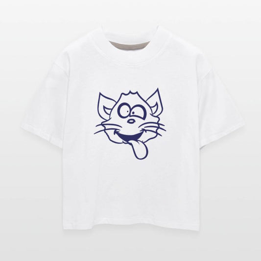 Cat Squinting Funny Crazy Stick Out Tongue Grimace