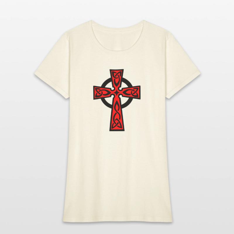 Celtic cross red