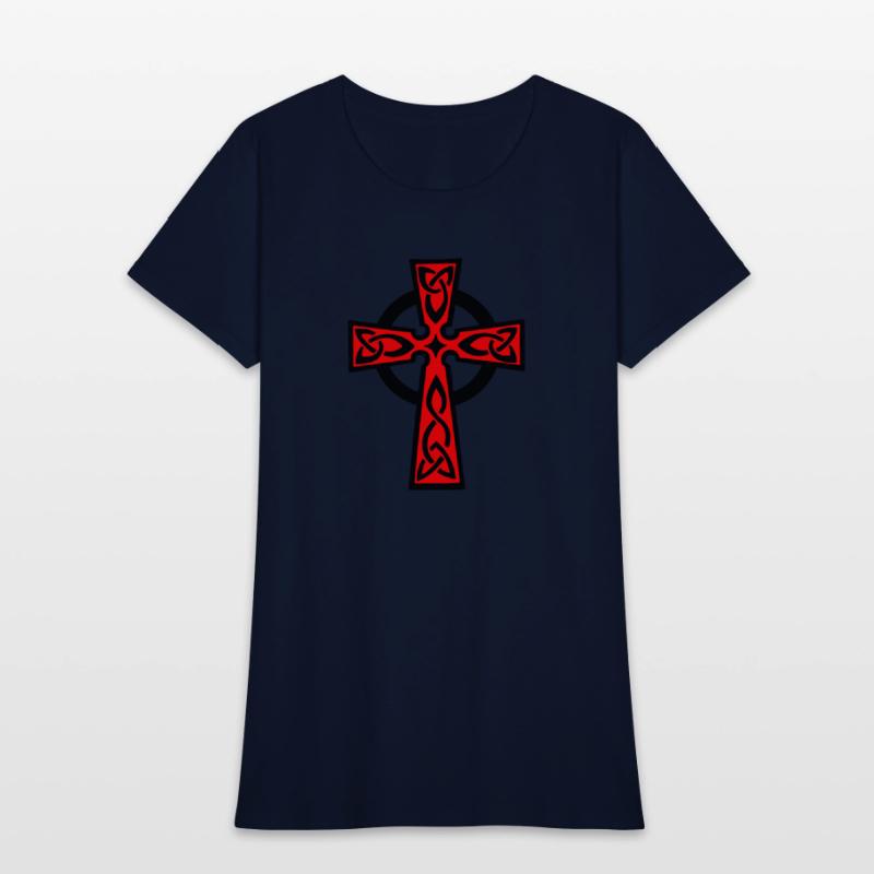 Celtic cross red