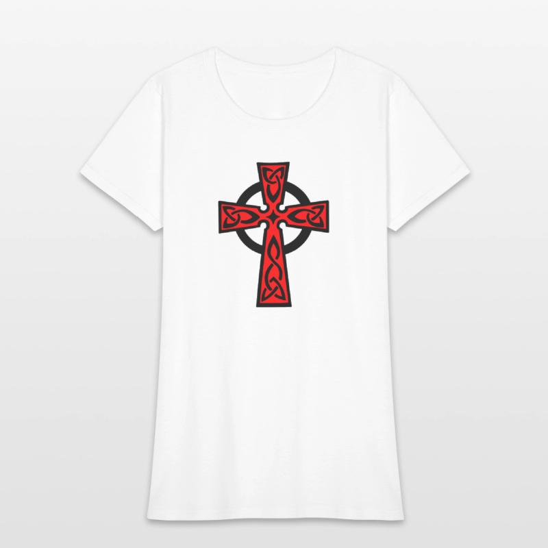 Celtic cross red