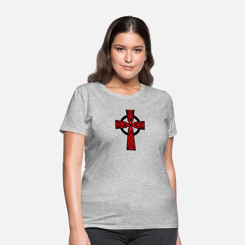 Celtic cross red