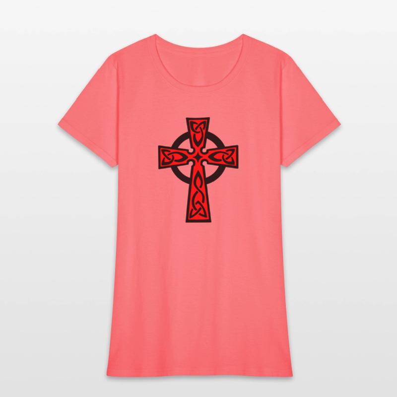 Celtic cross red