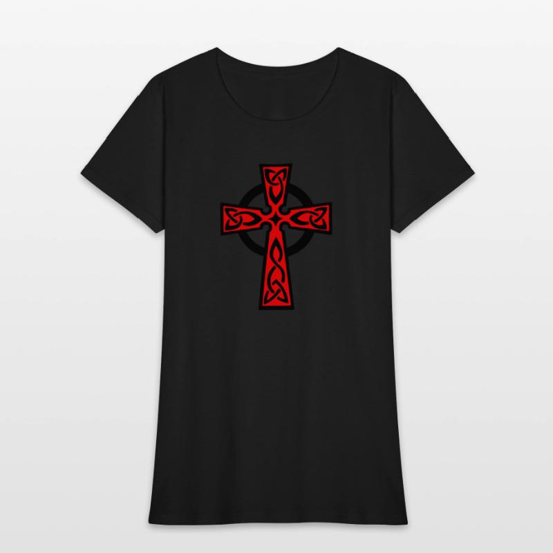Celtic cross red