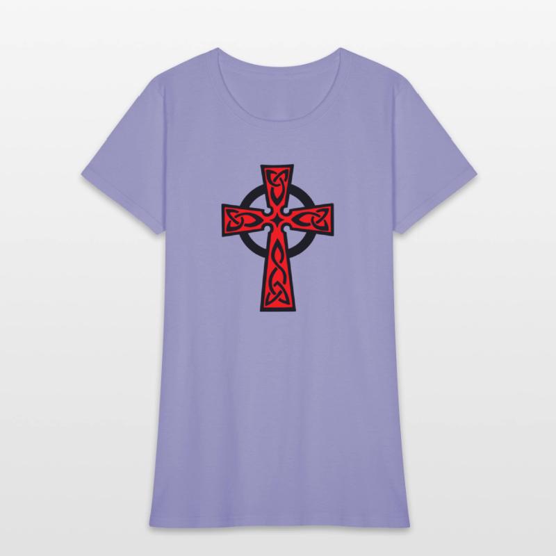 Celtic cross red