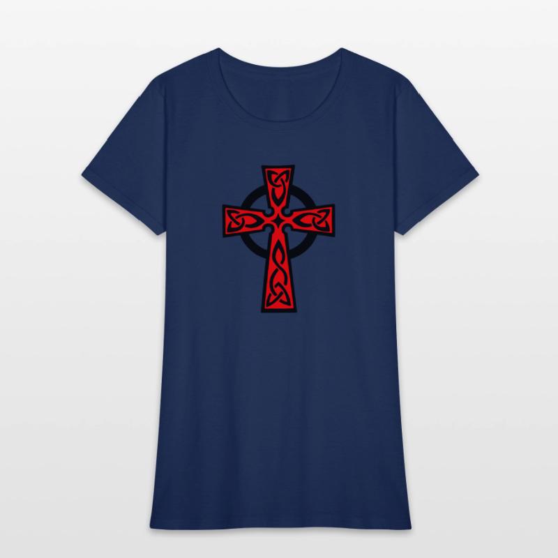 Celtic cross red