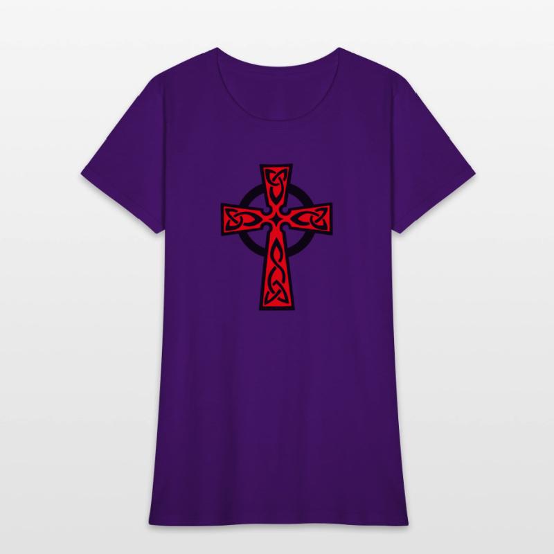 Celtic cross red