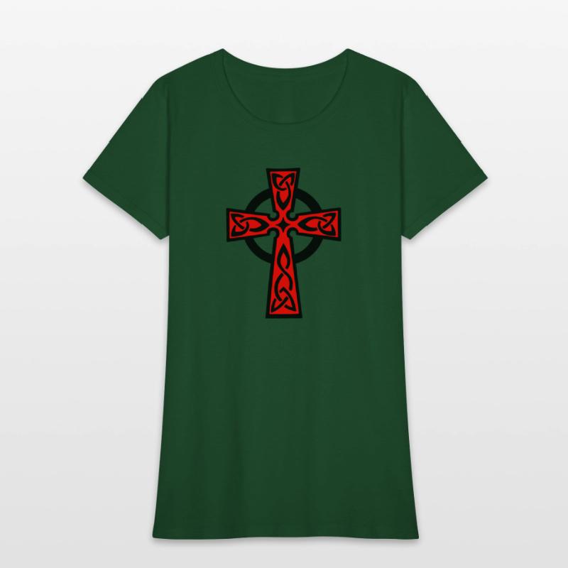 Celtic cross red