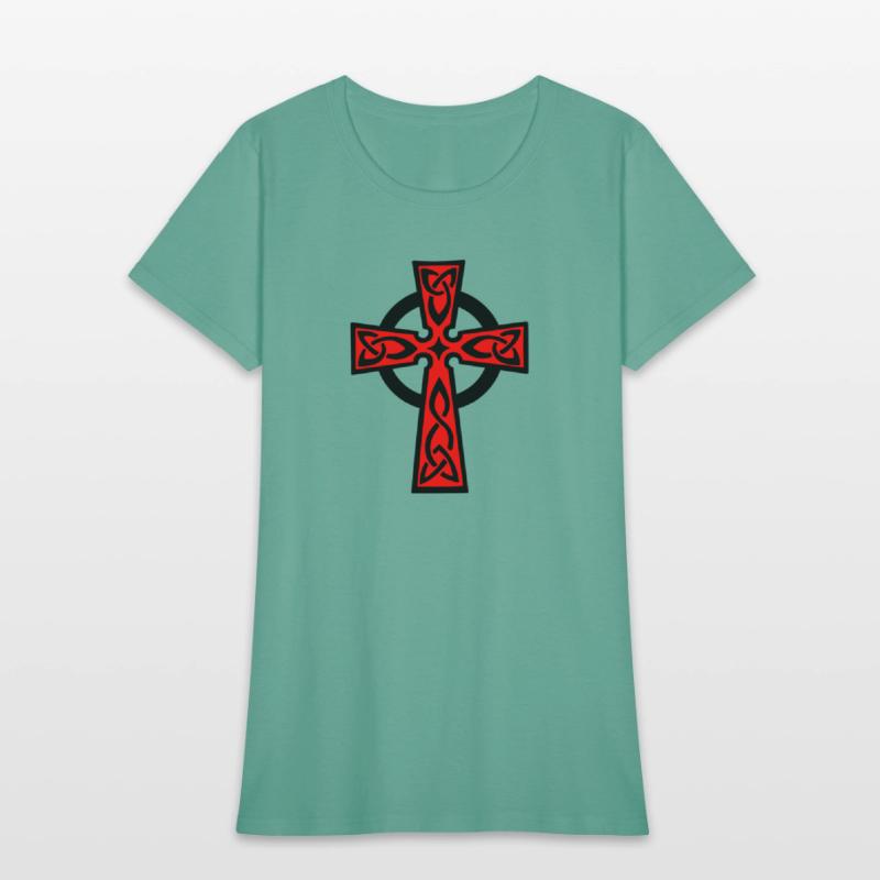 Celtic cross red