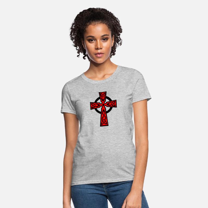 Celtic cross red