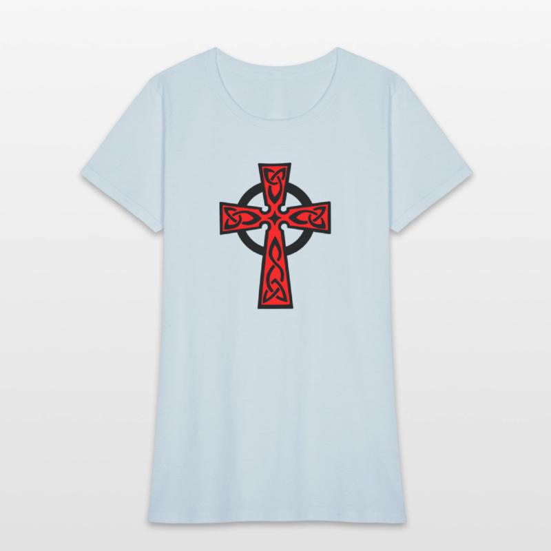 Celtic cross red