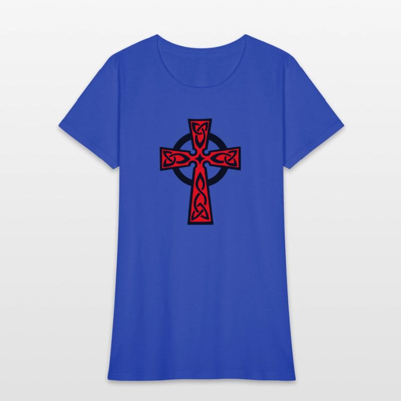 Celtic cross red