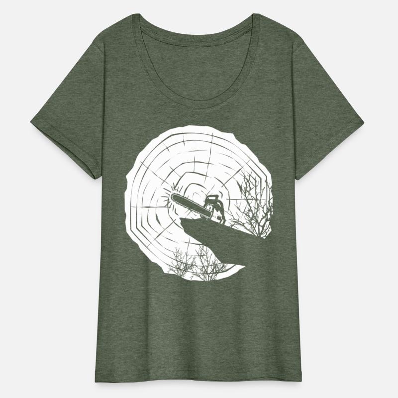 Chainsaw Chain Saw Lumberjack Moon