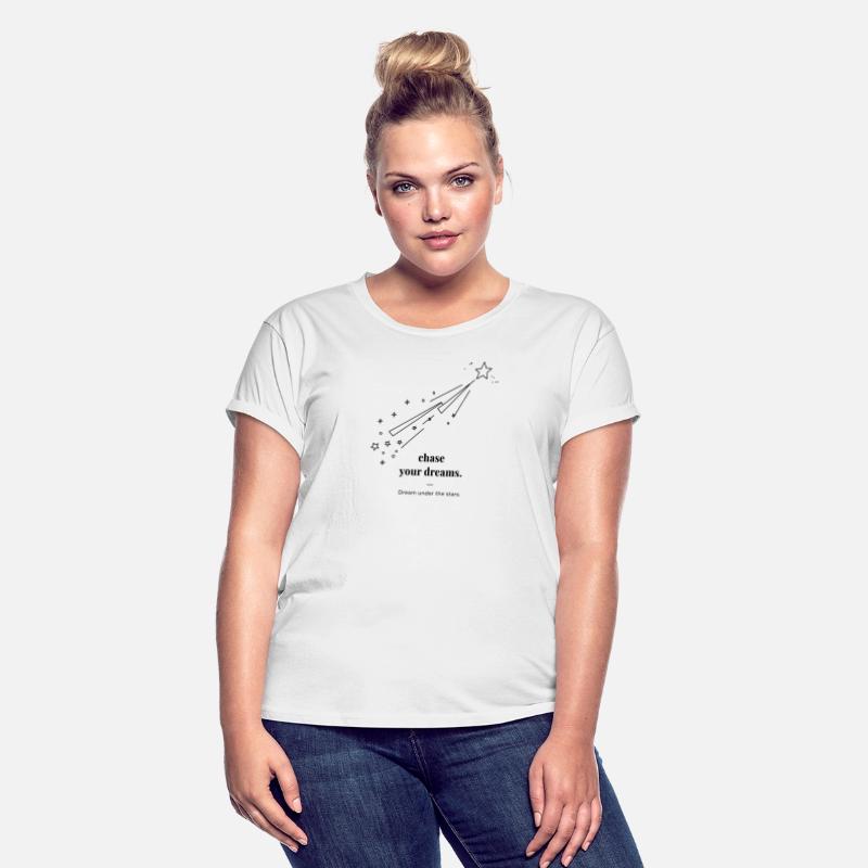 Chase Your Dream Minimal Black Star And Typography