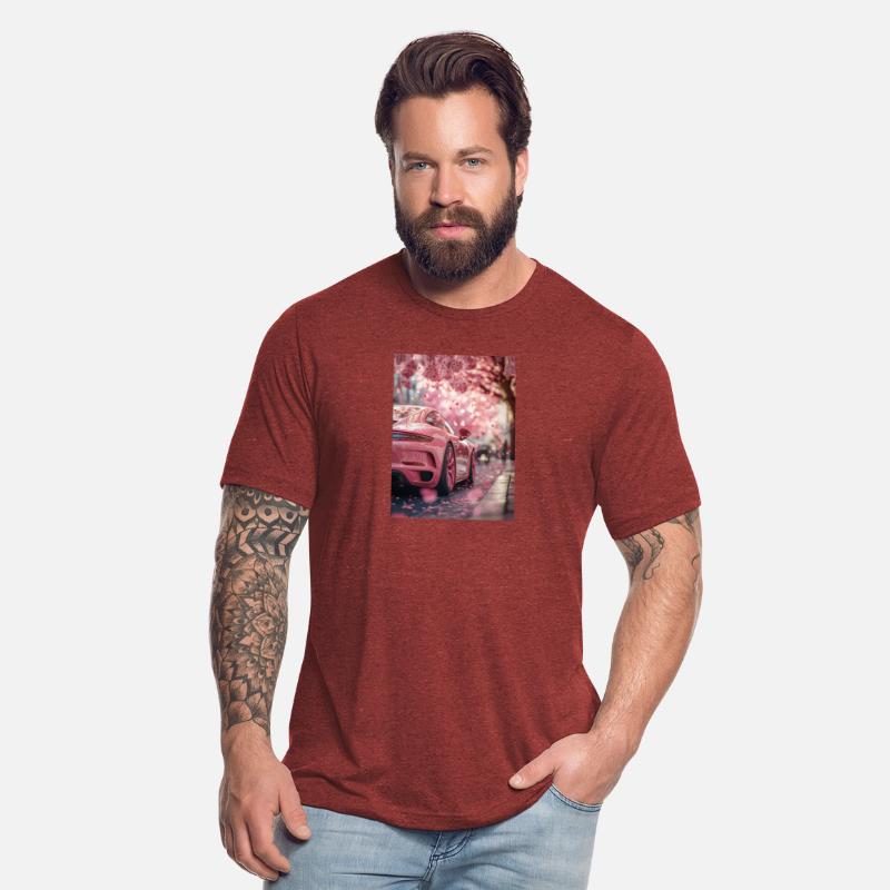 Cherry Blossom Drive – Pink Sports Car Fantasy