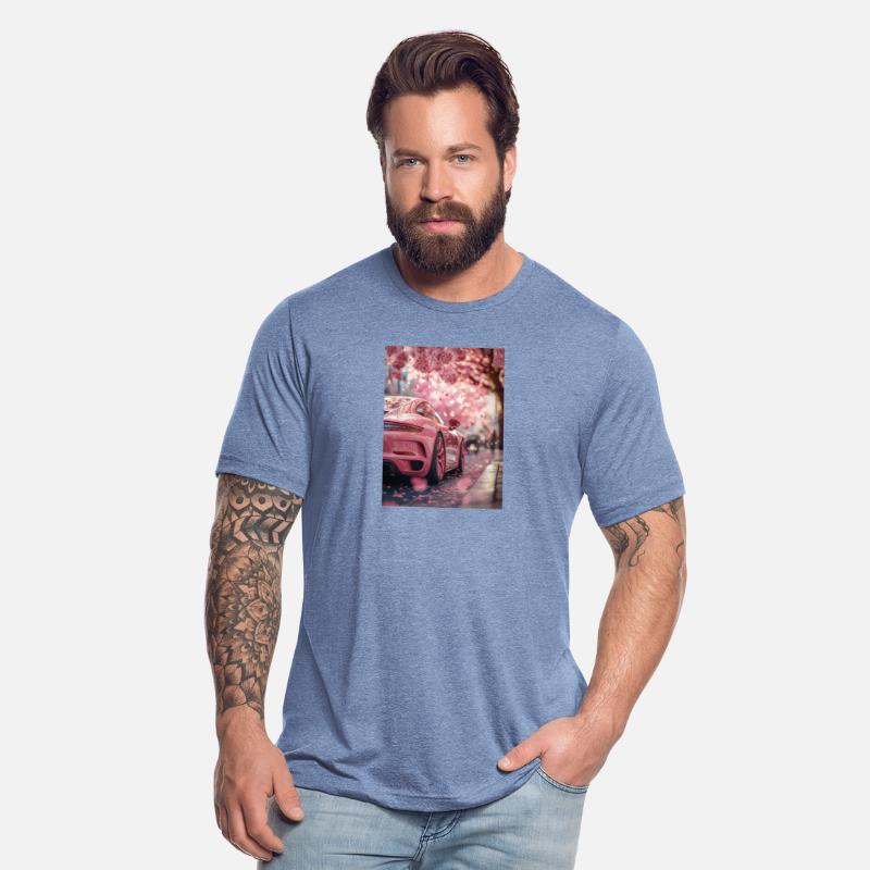 Cherry Blossom Drive – Pink Sports Car Fantasy