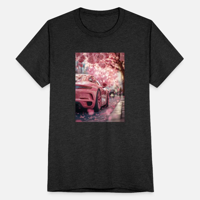 Cherry Blossom Drive – Pink Sports Car Fantasy