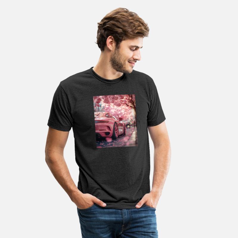 Cherry Blossom Drive – Pink Sports Car Fantasy