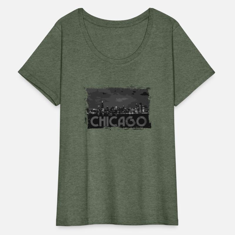 Chicago Skyline Chi Town Cute Windy City At Night