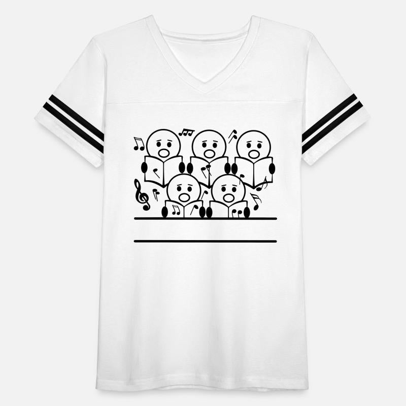 Choir logo singers text banner