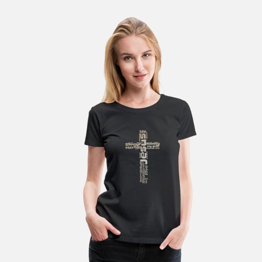 Christian Design - Cross with Names of Jesus in