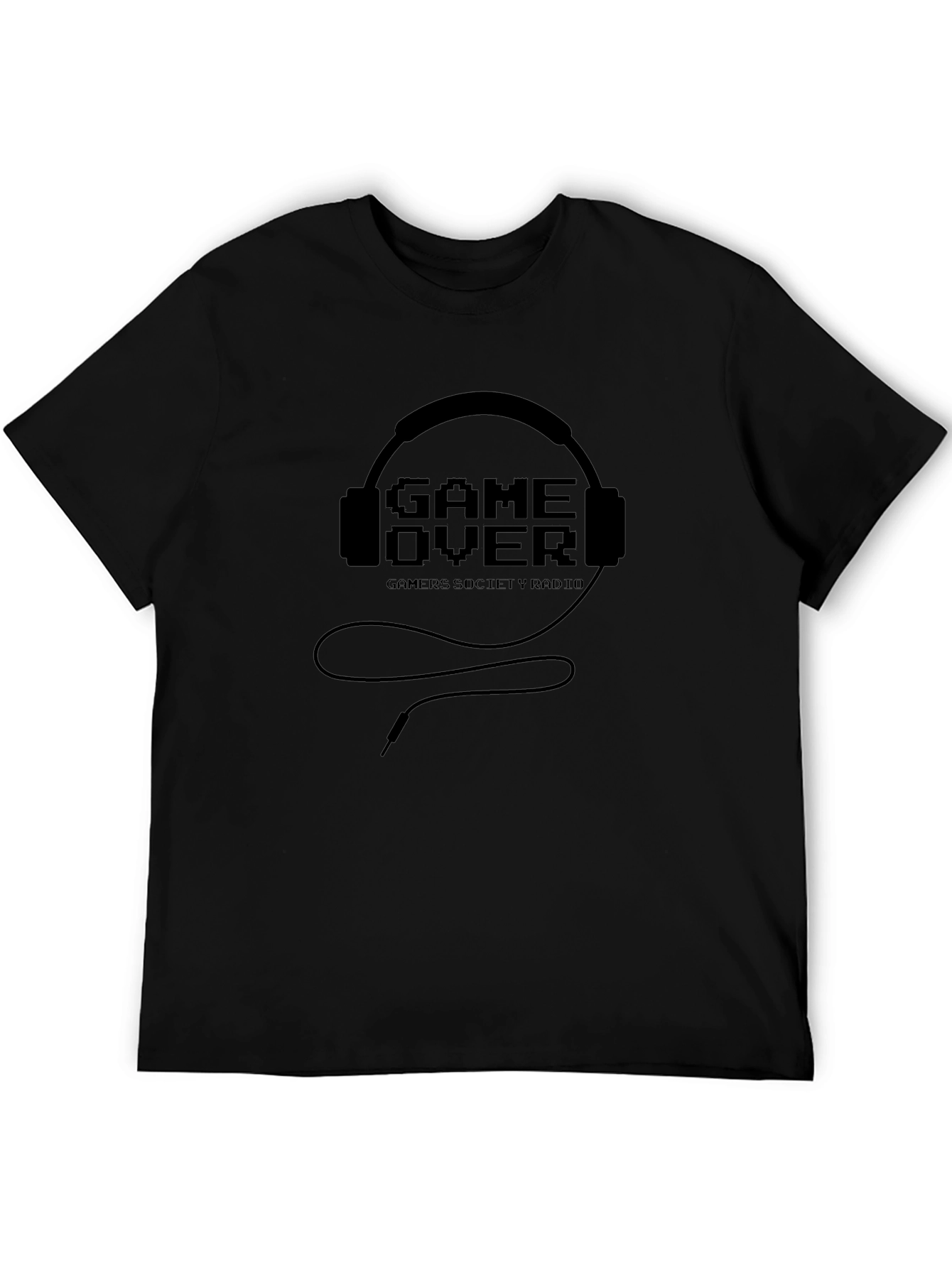 Game Over Headphone Graphic Tee