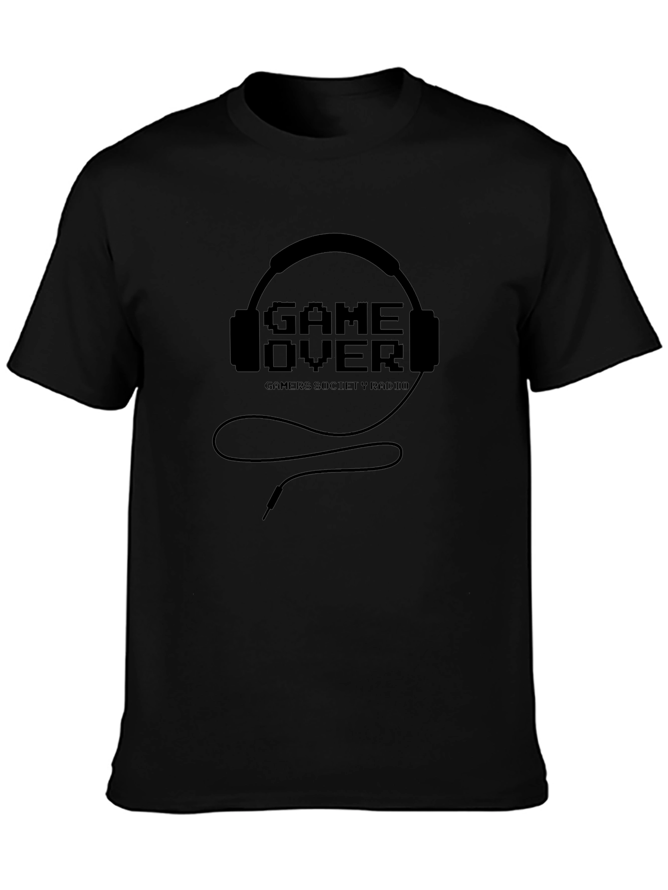 Game Over Headphone Graphic Tee