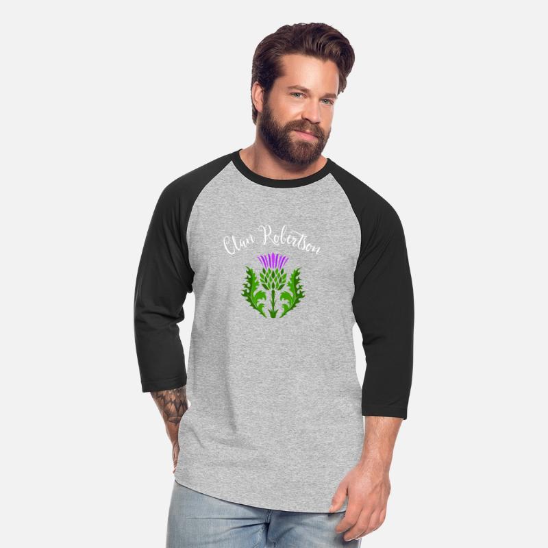 Clan Robertson Surname Thistle Flower Scottish