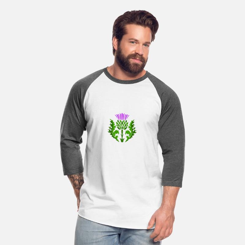 Clan Robertson Surname Thistle Flower Scottish