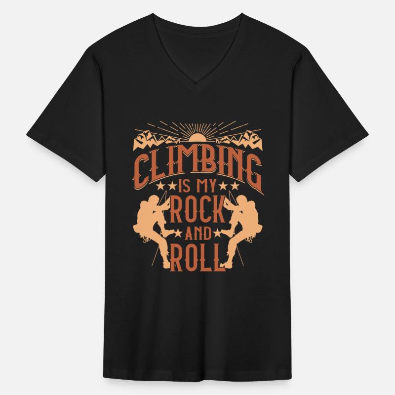 Climbing is my 'rock' and roll