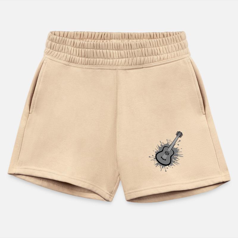 color blob drop guitarist