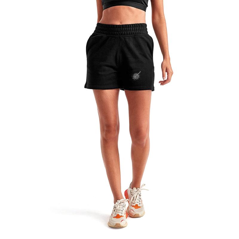 color blob drop guitarist