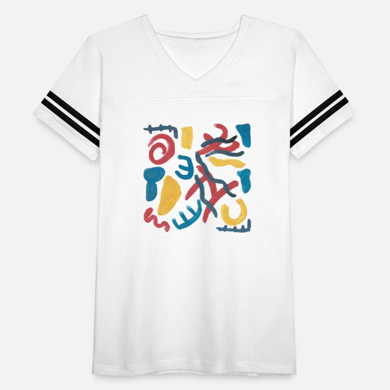 Colorful Abstract Shapes Composition pattern