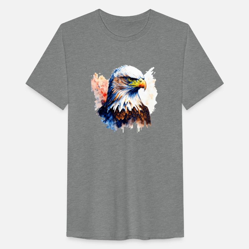 Colorful Eagle Painting for Patriotic Occasions