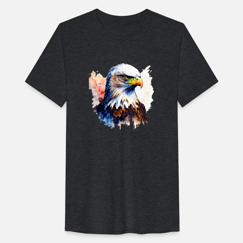 Colorful Eagle Painting for Patriotic Occasions