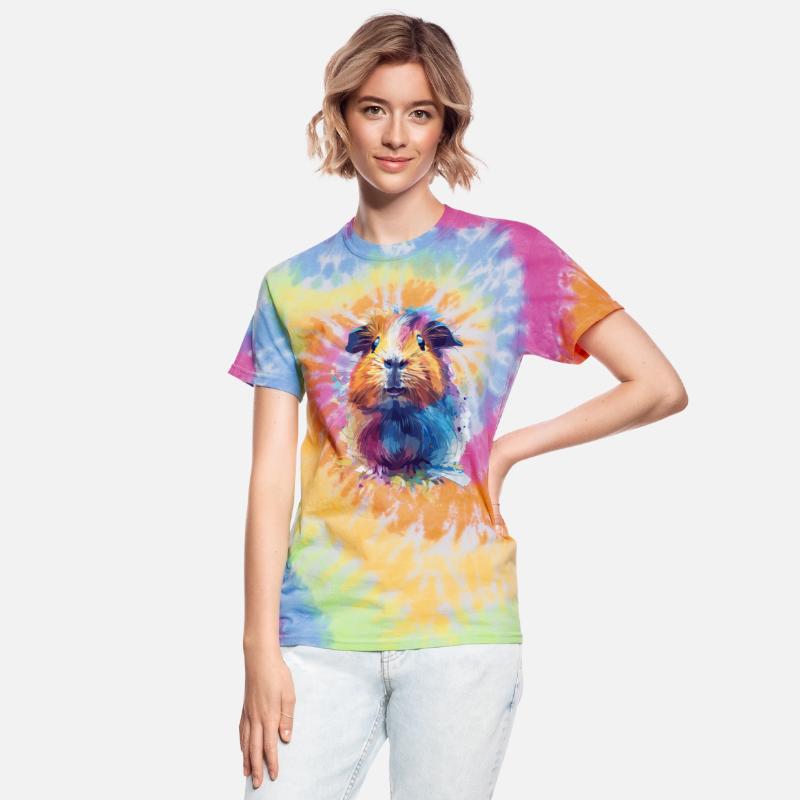 Colorful Hipster Guinea Pig for a Guinea Pig