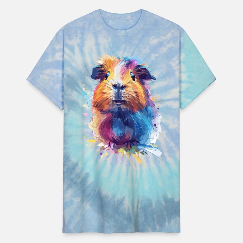 Colorful Hipster Guinea Pig for a Guinea Pig