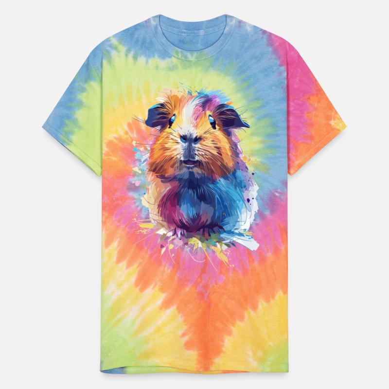 Colorful Hipster Guinea Pig for a Guinea Pig
