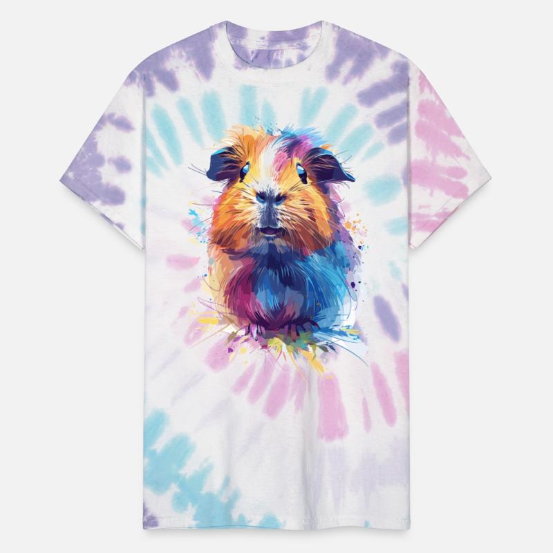Colorful Hipster Guinea Pig for a Guinea Pig